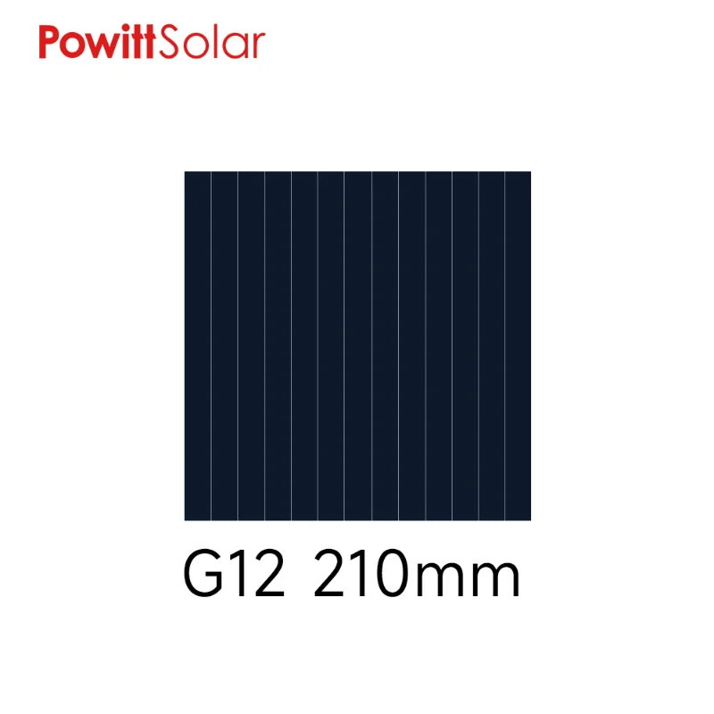 Powitt Tier 1 Mono595W-605W 210mm sotcks Powitt High Effciency A Grade CE TUV ISO  technology hot sale solar panel