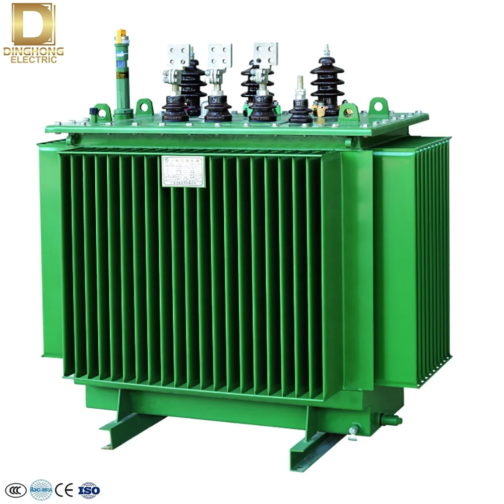 Manufacturer Supply Transformers 100kva 125kva 20kv to 400v Dyn11 Three Phase Oil Immersed Type Power Transformer