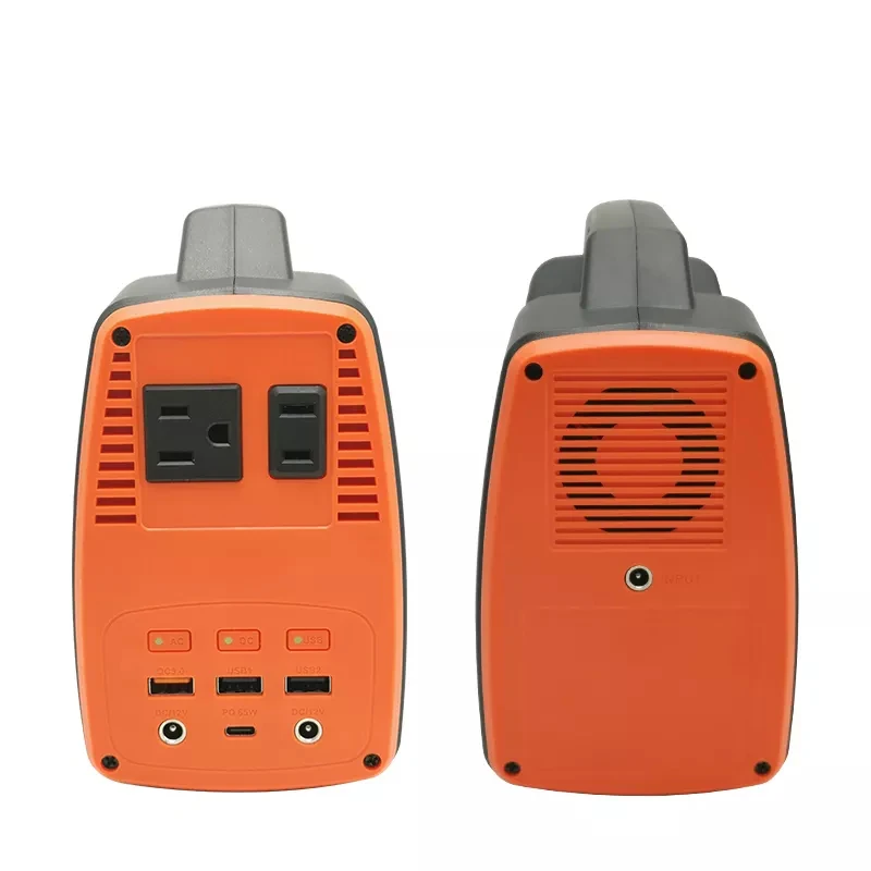 Portable Solar Generator 200W 62400mAh for Li-ion Battery Pack with LED Flashlight SOS Emergency Mode Lampent