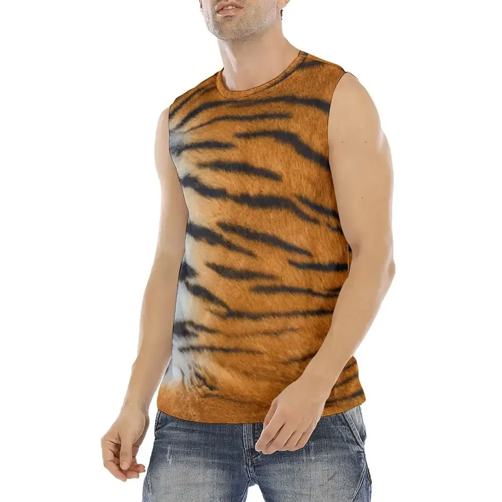 Top Quality Sports gym Men Tank Tops Bodybuilding Singlet Cotton Polyester Made Gym Vests Training Men tank top
