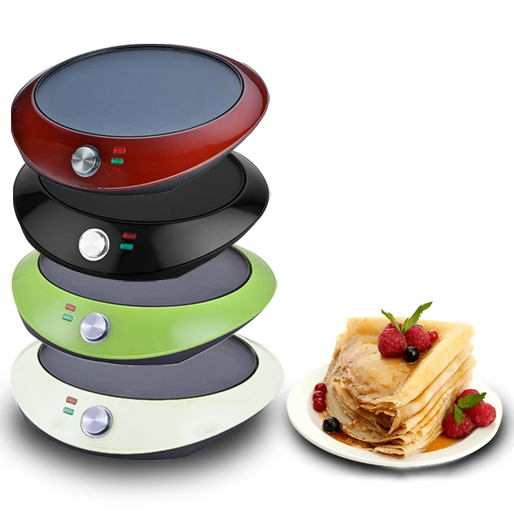 Wholesale Electric Mini Crepe Maker Machine Dual Use for Blintzes, Eggs, Pancakes, Bacon