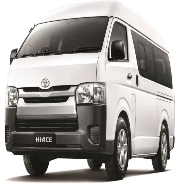 Лучшая цена продажи 2018-2021 б/у/новый автобус TOYOTAS HIACE 15-местный фургон с высокой крышей