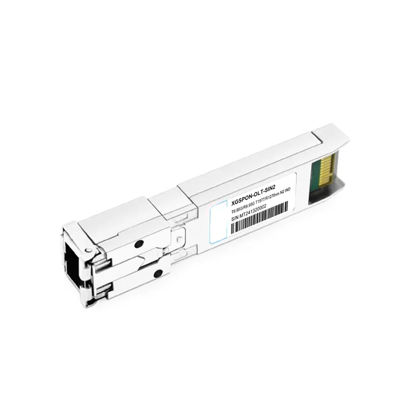 XGSPON-OLT-SIN2 XGSPON OLT SFP+ TX-9.95G/RX-9.95G, 2.488G Tx-1577nm/Rx-1270nm SN2 SC UPC DDM Industrial Optical Transceivers