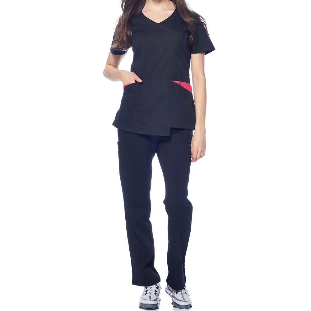 High Quality Medical Nursing Scrubs Uniforms OEM Wholesale Doctor Nurse Hospital Medical Custom logo