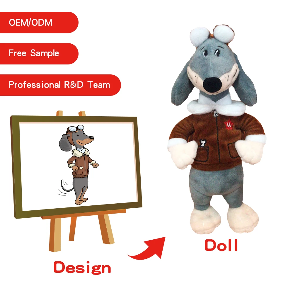 Wholesale Custom Cotton Kids Soft Toy Stuffed Animal Custom Plush Toy Small Figure