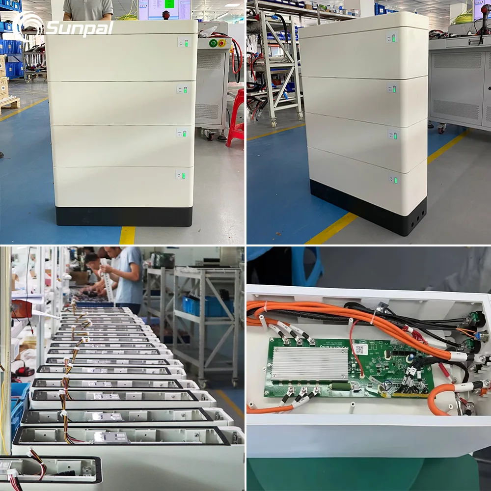 Sunpal Lfp High Voltage Stackable Battery Packs 153.6V 10Kwh 20Kwh 30Kwh Cell Lithium Batteries For Solar Energy Storage