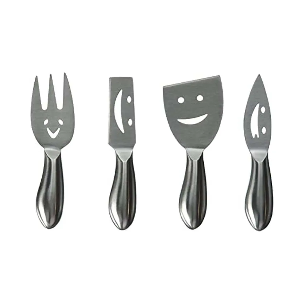 Stainless Steel  Cheese Cutter Butter Slice Kitchen cheese set Deer Head handle Stainless Steel Spreader & Slicer