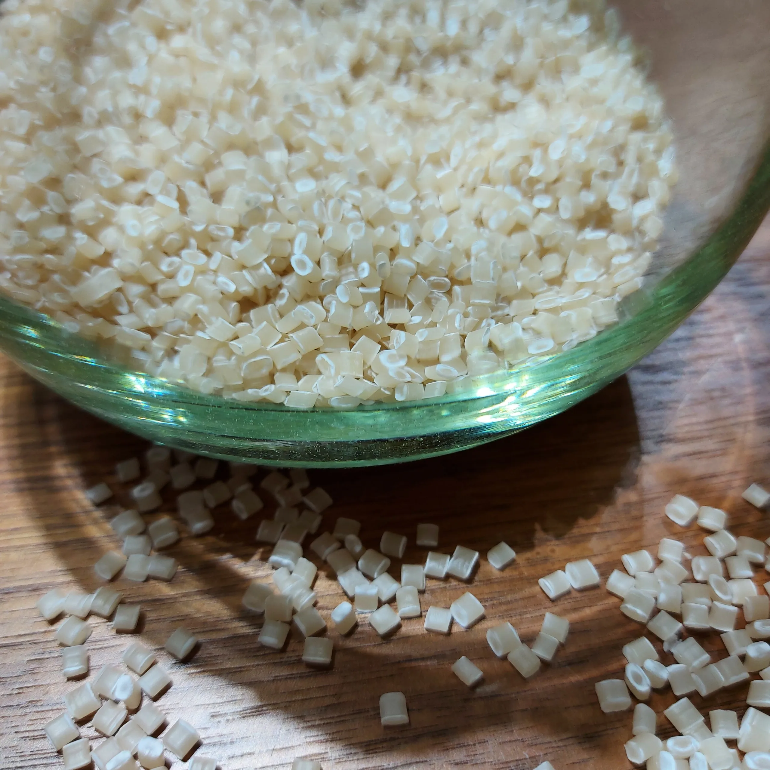 Plastic Resin/ BIO-BASED GRANULES MADE From Tapioca/Cassava - Biodegradable Compostable white and yellow color