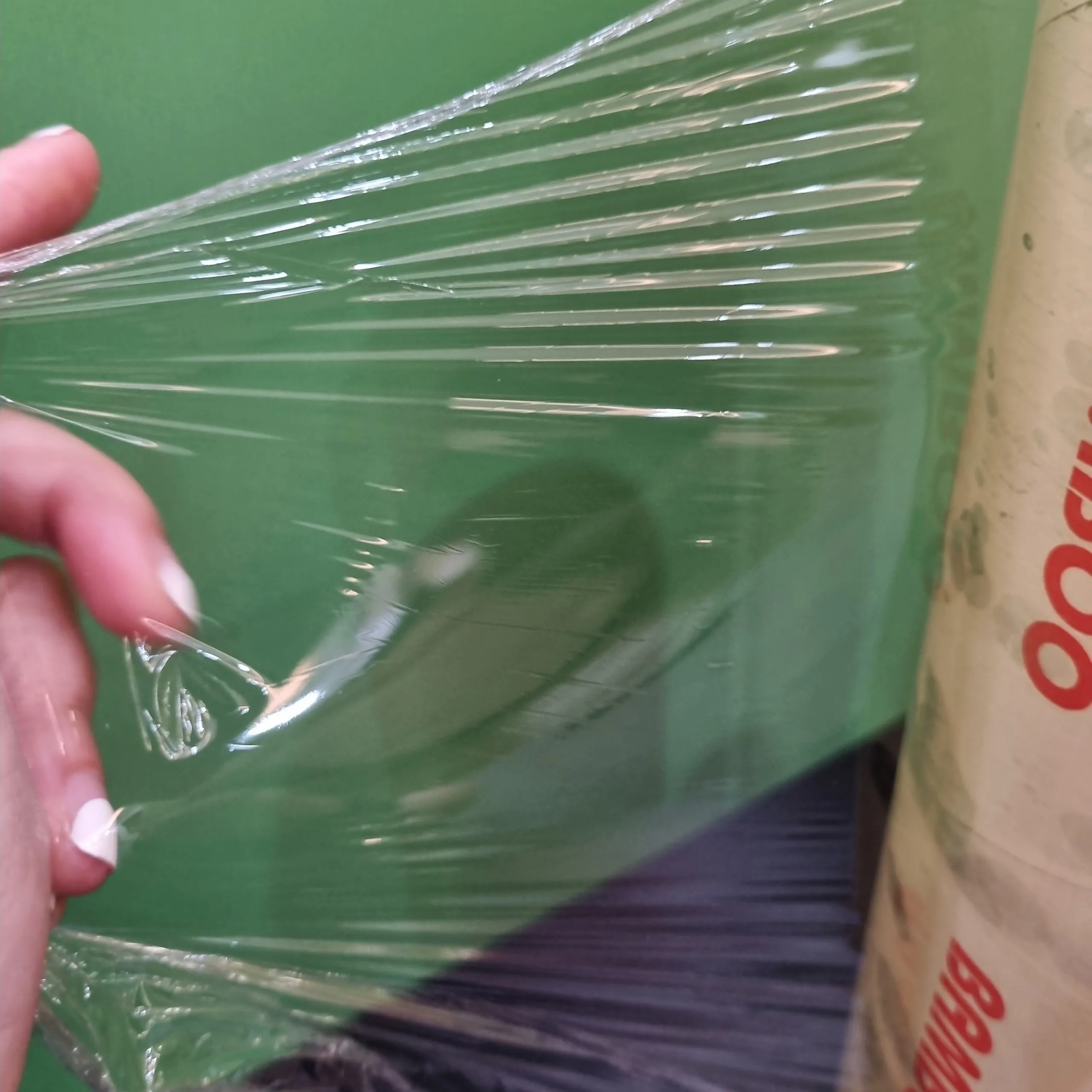 PVC food wrap film cling wrap packing film jumbo home and kitchen Factory High quality low price