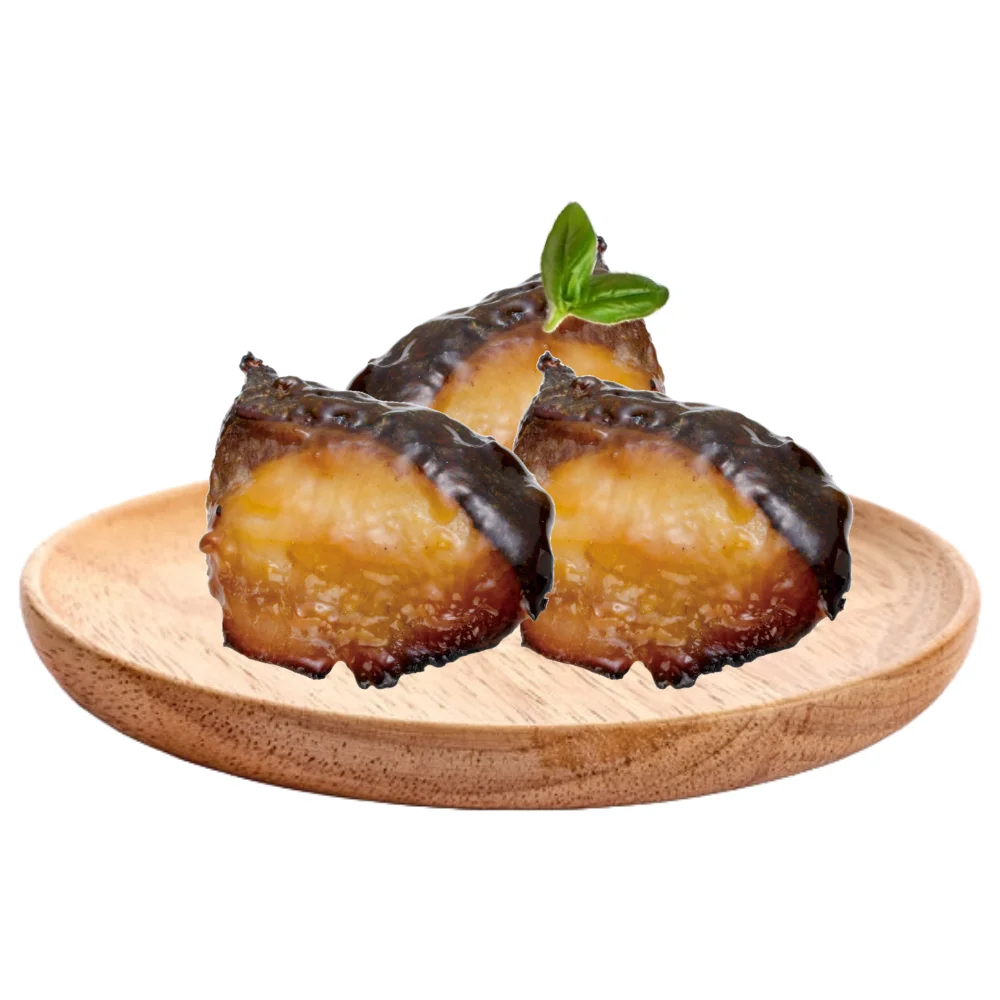 ISO OEM Instant food Frozen ROASTED YELLOWTAIL SEASONED WITH SWEET SOY SAUCE Vacuum pack 225g Vietnam factory Bento topping