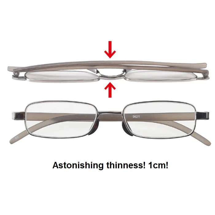 Versatile Remarkably Slim Readers Optical Glasses for Women Men