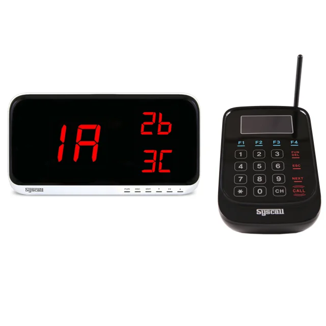 (ST-5020) Queue Management System Syscall wireless calling system, high quality system