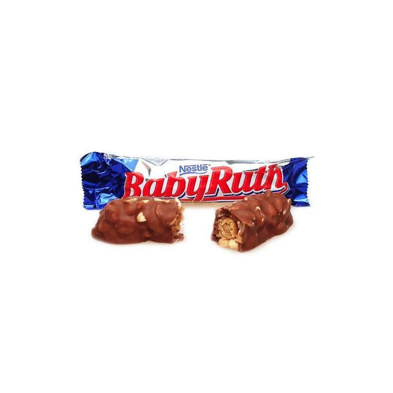Baby Ruth Available Now a Deliciously Satisfying Candy bar That Offers the Perfect Balance of Sweetness and Crunch
