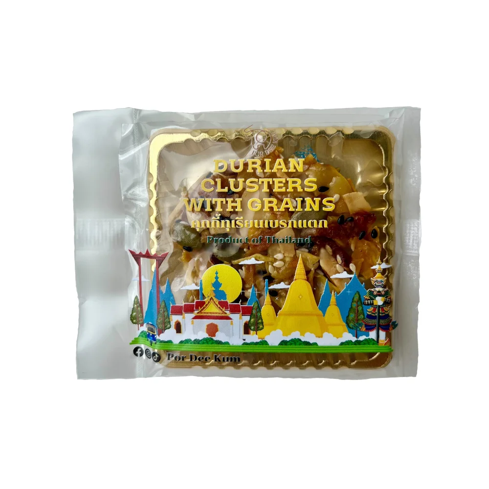 Wholesale Healthy Snack Grain Snack Premium Durian Clusters with Grains Product From Thailand New Trend Snack