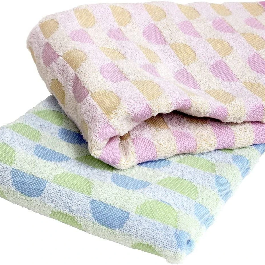 [Wholesale Products][Look for Distributor ] HIORIE Imabari towel Cotton 100% Circle Bath Towel 60*120cm 350GSM Jacquard Soft
