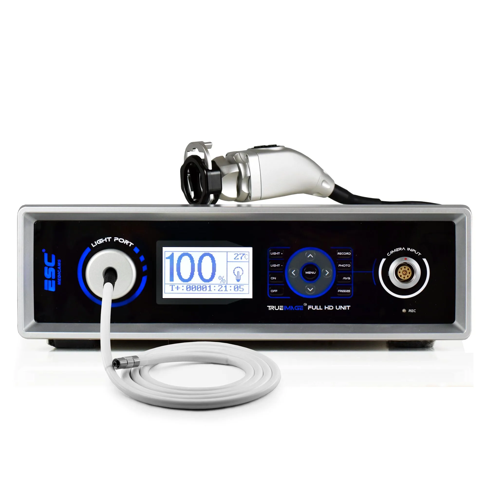 Surgical Laparoscopic Camera for Endoscopy Urology ENT with 4k Coupler and Cold LED Light Source, ESC Medicams FHD-LP-5100