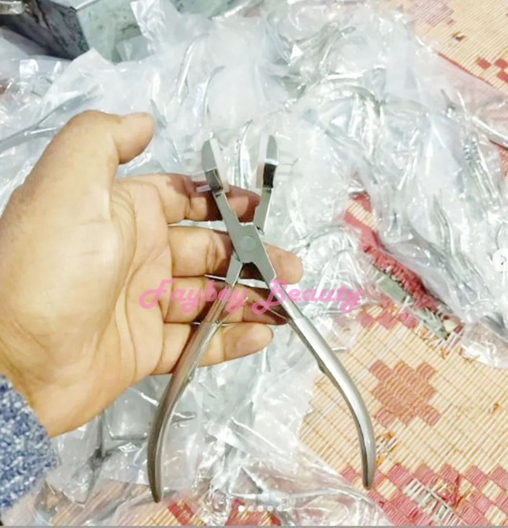 Stainless Steel Hair Extension Plier Multi-Functi Hair Extension Tools Pliers For Hair Extension