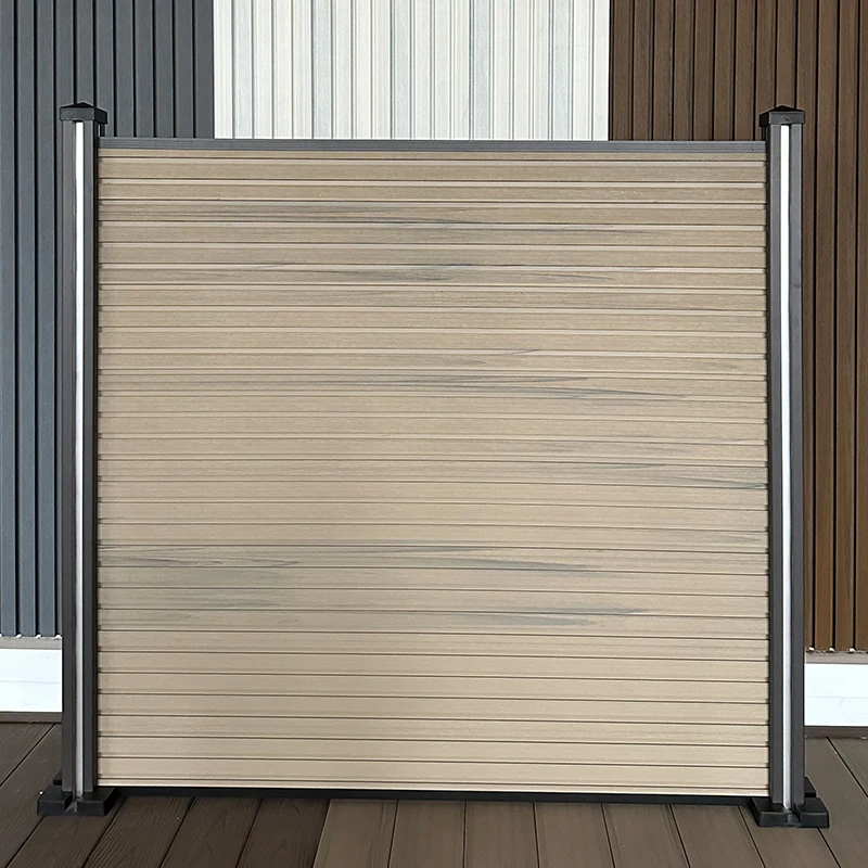 2M Aluminum Balcony Metal Fence Heat Treated 3D Mesh Screen Panels Home Garden Pool Security WPC Privacy Coated Steel HDPE PVC