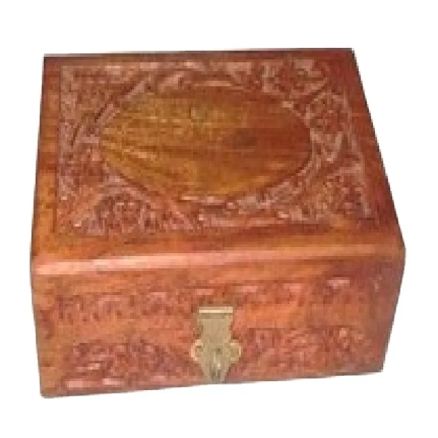 Manufacture In India Top Verity Latest Printed Design Wood Pet Urns