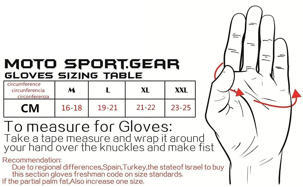 Breathable Motorbike Protective Gloves Motocross Gloves Racing