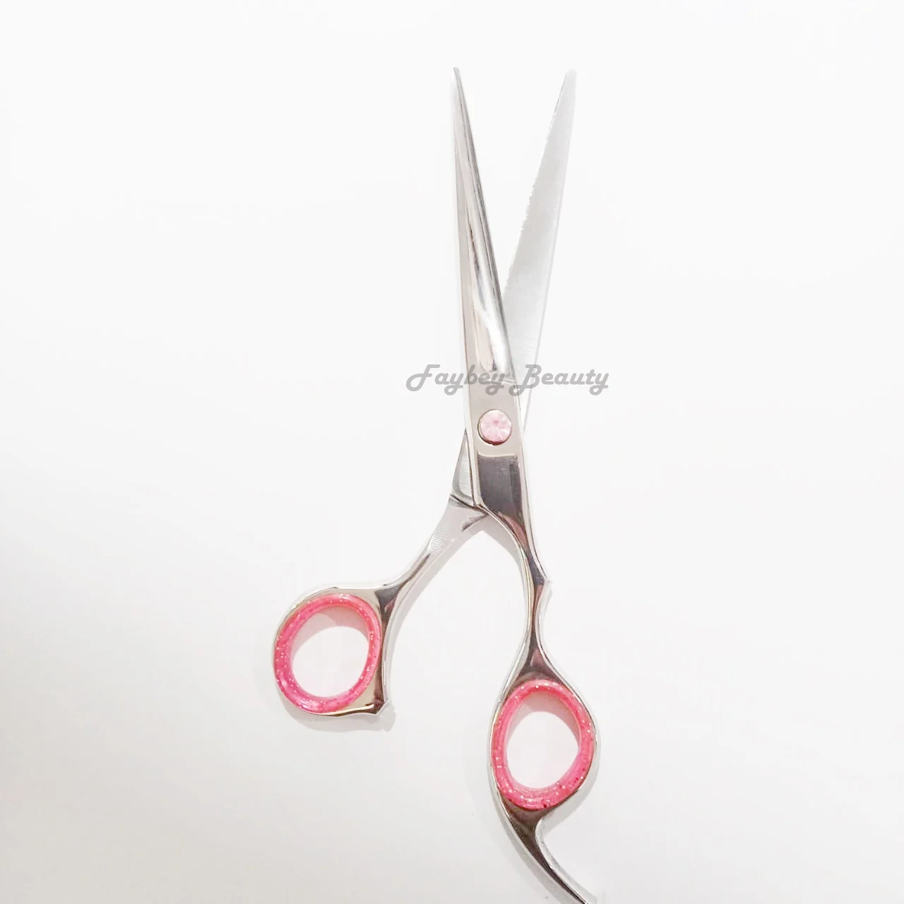 Cheapest pink color customize hair dressing and thinning scissors stainless steel high quality 4 to 7 inch  scissor