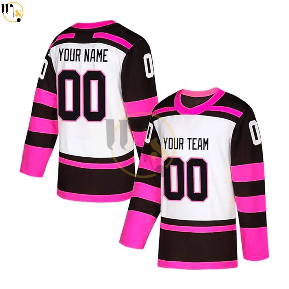 High Quality Sport Team Ice Hockey Jersey Custom Made Logo Ice Hockey Jersey Wholesale Price Slim Fit Ice Hockey Jerseys