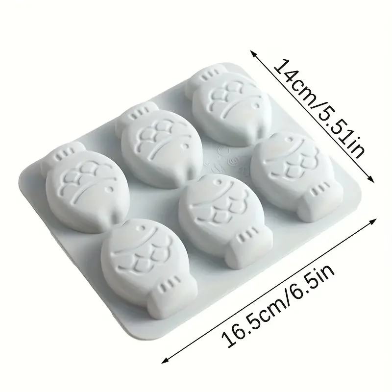 Многоразовые силиконовые милые маленькие рыбки уплотнительные восковые зерна инструмент для укладки свечей форма литья из смолы