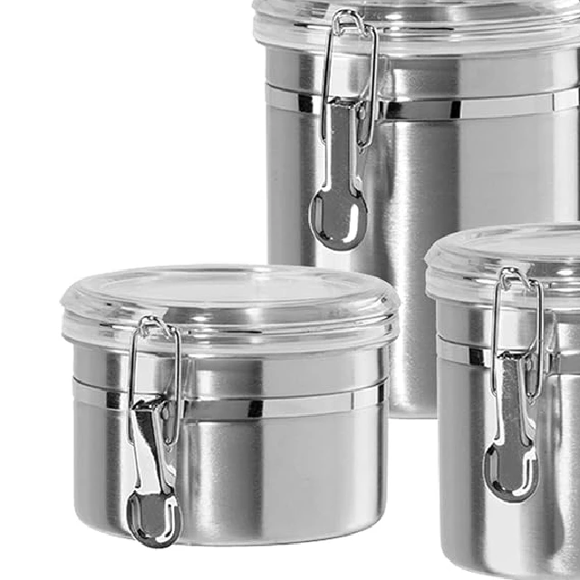 Buy Stylish Designed Kitchen Storage Canister with Custom Made Storage Box Canister For Sale By Exporters