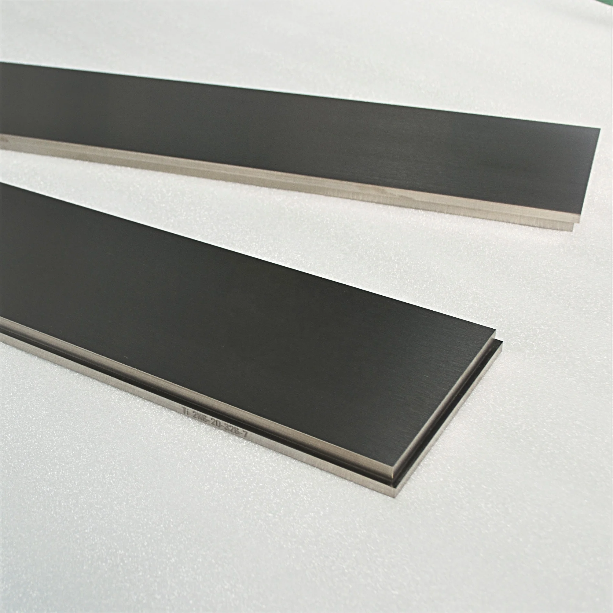 Прямая Продажа с Фабрики 4N 99.99% Чистая Титаная Распыляемая Мишень в Форме Пластины для PVD Покрытия Поверхности