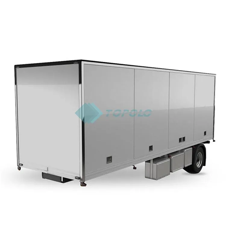 Thermal Refrigerated Truck Body Frozen Box Truck 2 ton Reefer Truck