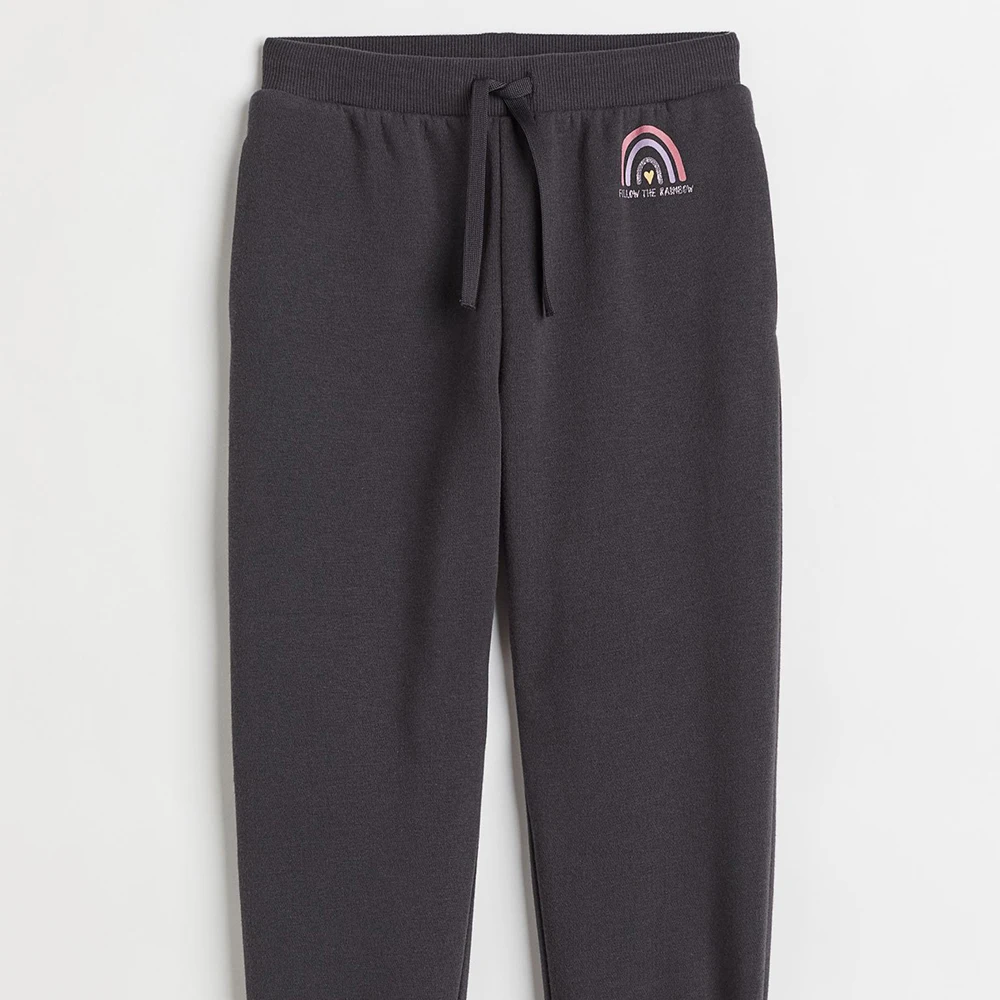 Boys Kids Children School Girls Jog Pants Sports Games Fleece Pe Joggers Cuffed Trouser Bottoms