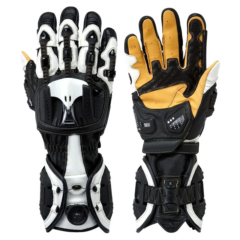 Premium Men Leather Motorbike Gloves Durable Comfortable and Affordable Riding Gear for Maximum Protection and Style