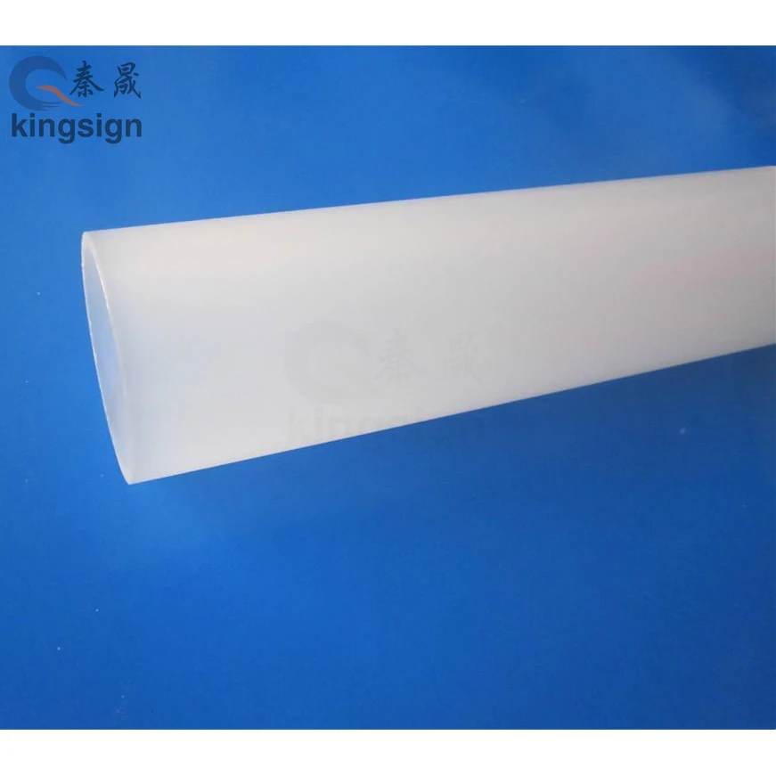 Kingsign excellent price diffuse acrylic tubes frosted acrylic tubes