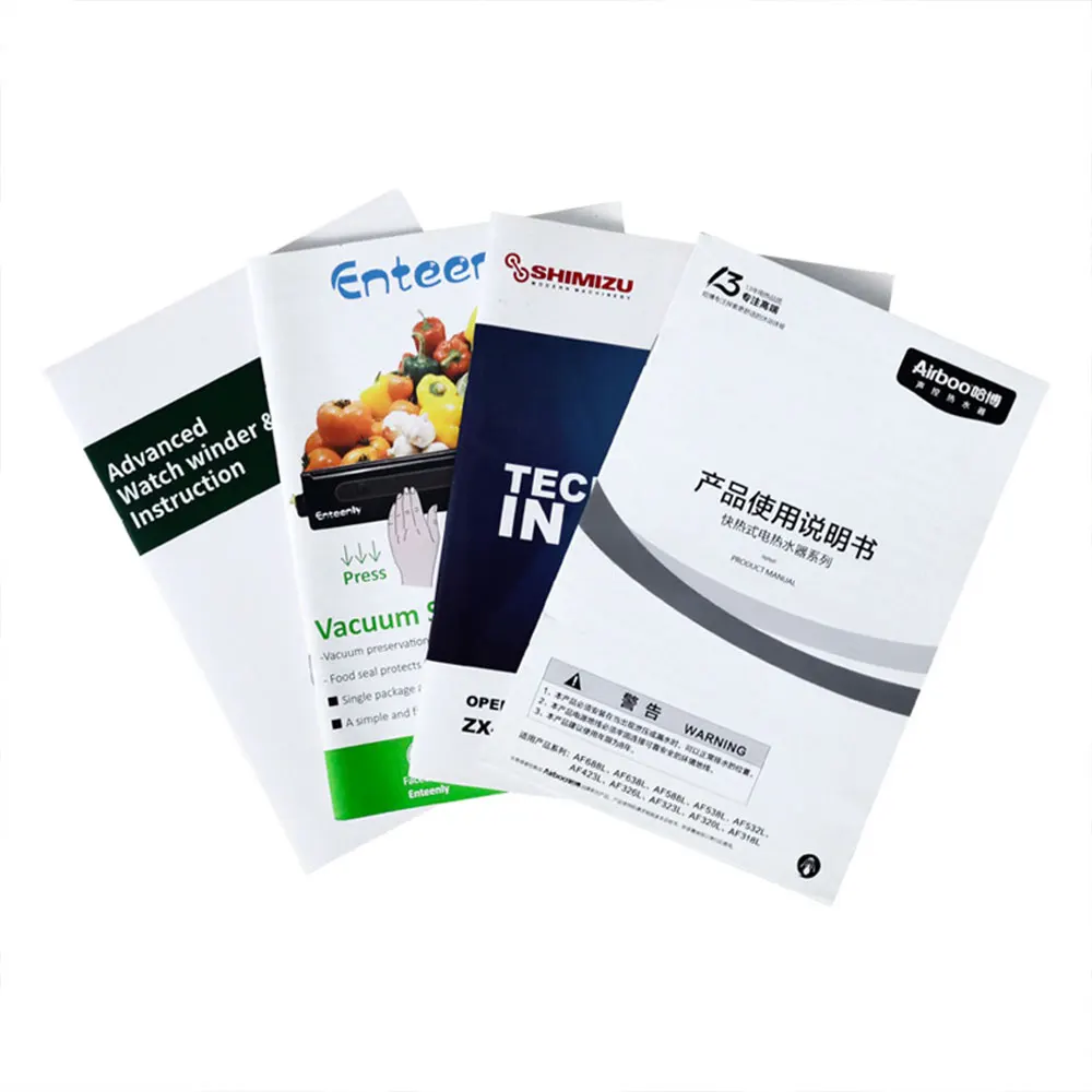 Custom Company Product Catalog Hardcover Booklet Printing Catalog Magazine Brochure Color Brochure Design