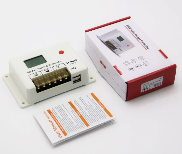 SRNE 2022 New 24v PWM Solar Charge Controller HC24 Series