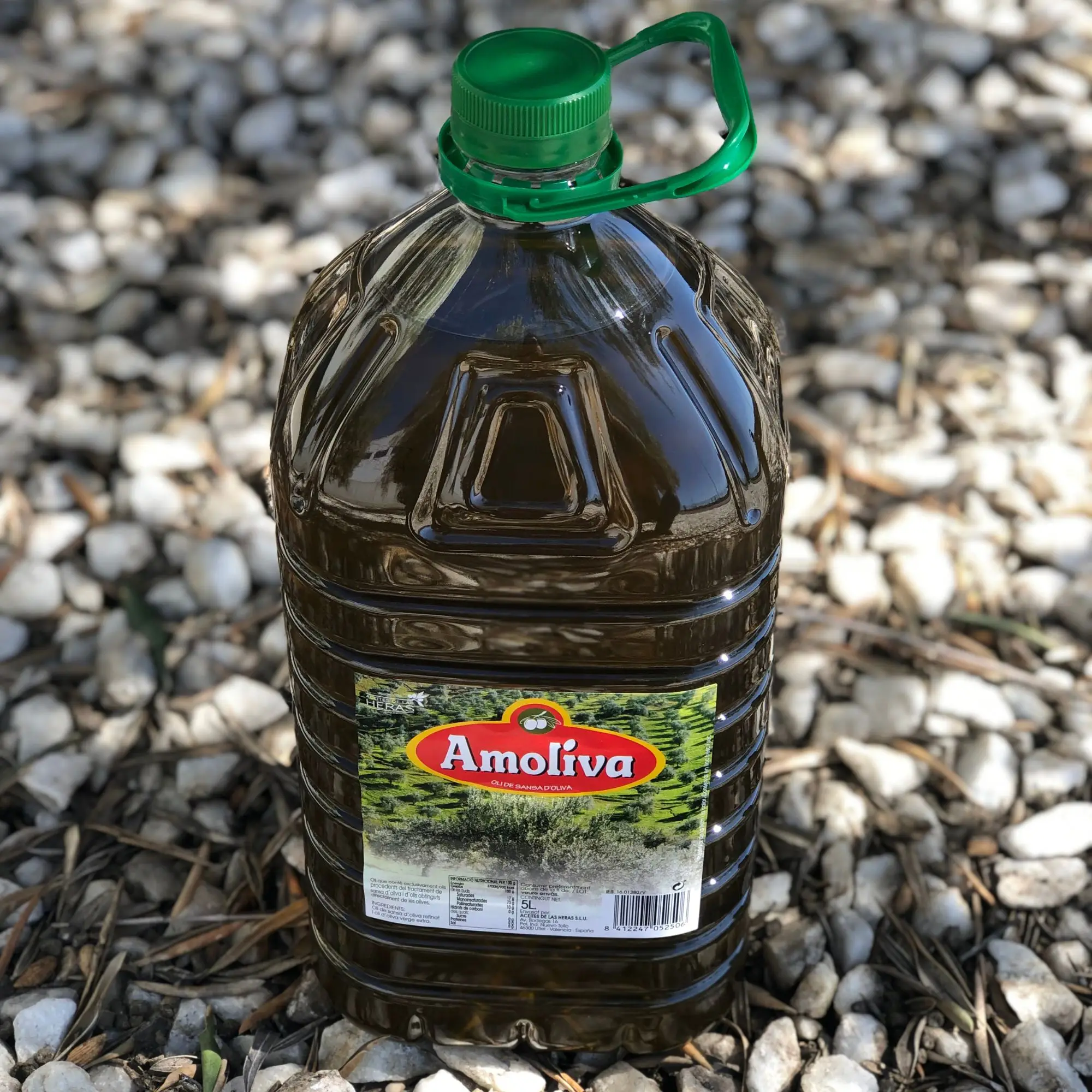 Высококачественное испанское лимонное оливковое масло Amoliva 5 л ПЭТ бутылка для horeca и оптовая