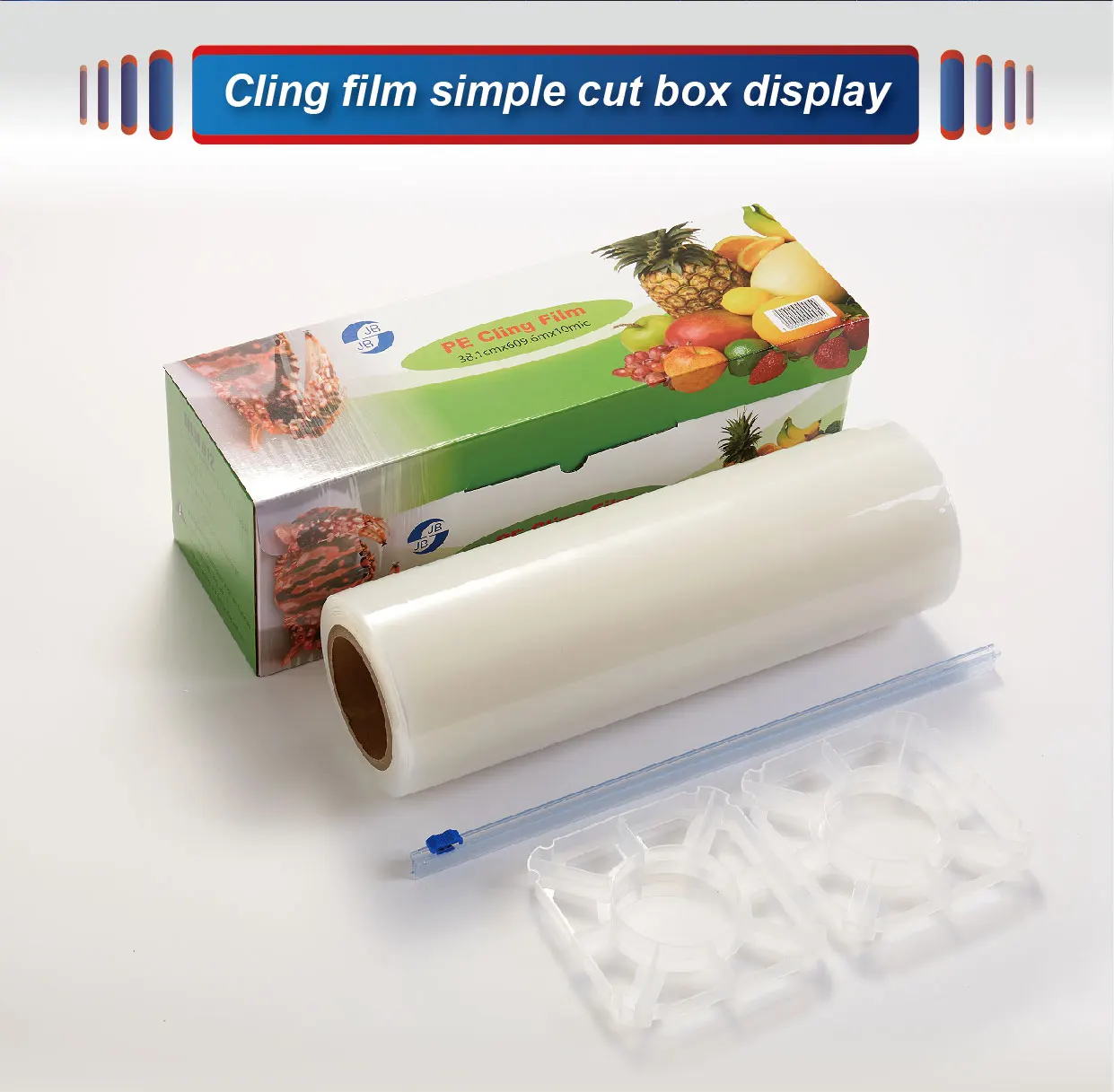 OEM/ODM High Quality Food Grade 9~20 micron PE Food Wrap China Top Manufacturer PE Cling Film