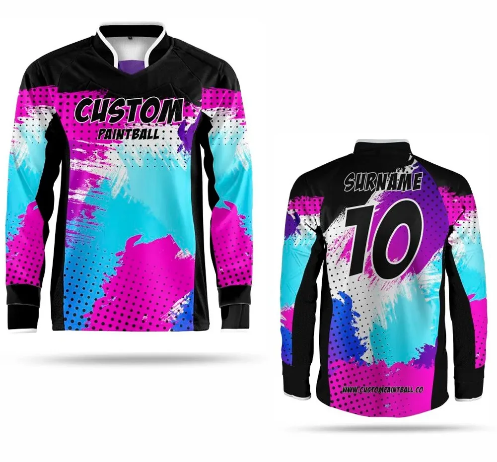 Make Your Own Logo Cheap Price Bestselling Paintball Jerseys Competitive Price Factory Made Premium Quality Paintball Jerseys