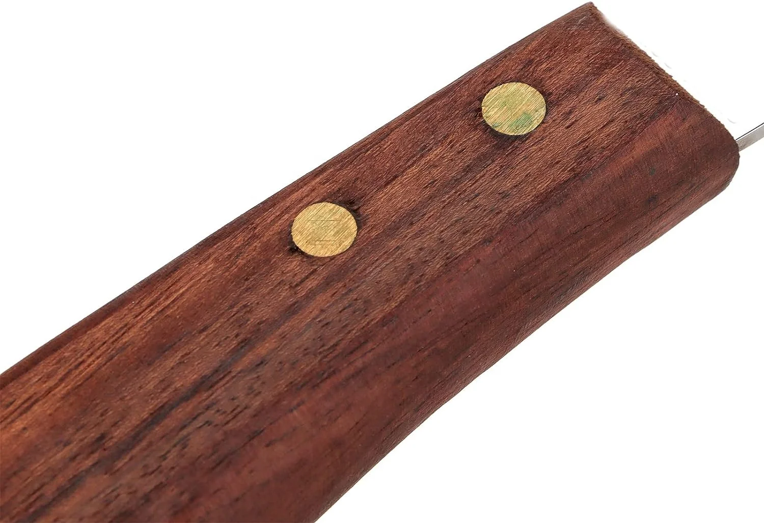 Hoof Knife Stainless Steel Super Sharp Ergonomically Double Edge Right Left Hand with Wooden Handle Farrier Tools for Horses