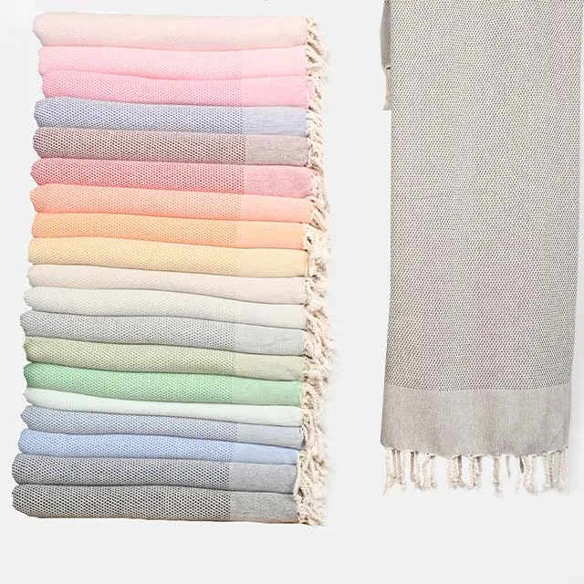Personalized High Quality Turkish Beach and Bath Towel 100% Organic Cotton Decorative Gift Towel 100x180 cm Hammam Peshtemal