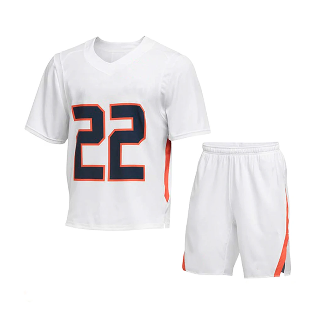 High Unisex Polyester Lacrosse Jersey Uniform Custom Cheap Sublimation Team Wear Wholesale Price Adults New Sports Shorts Name