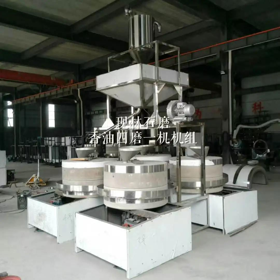 stone mill machine  grind Peanut Butter Tahini high quality stone mill