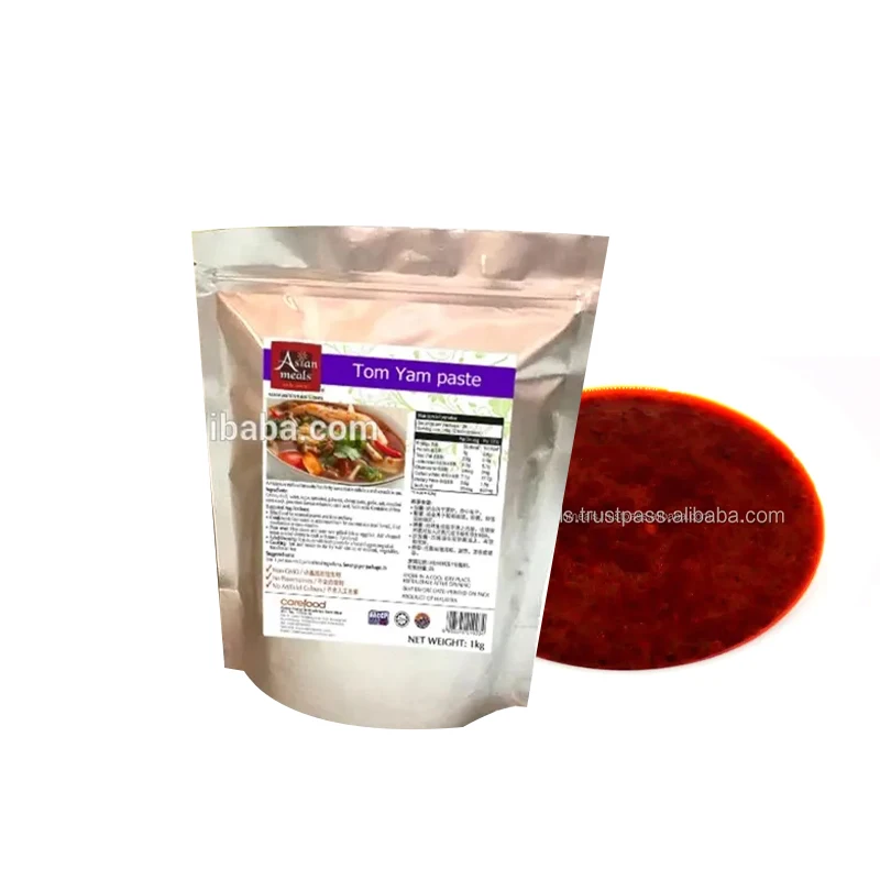 Malaysia Class 1 Premium Authentic AsianMeals Tom Yum Soup Paste Enjoy with Seafood Noodles and Rice