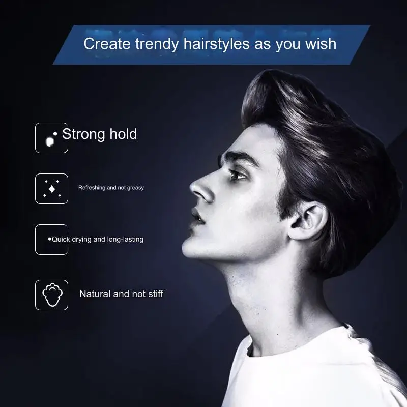 420ml quick-dry hair salon supplies styling mousse curly hair mousse private label setting spray