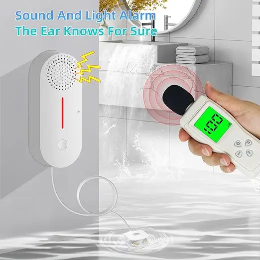 Smart equipment machine water leak sensor washingroom water leak detector