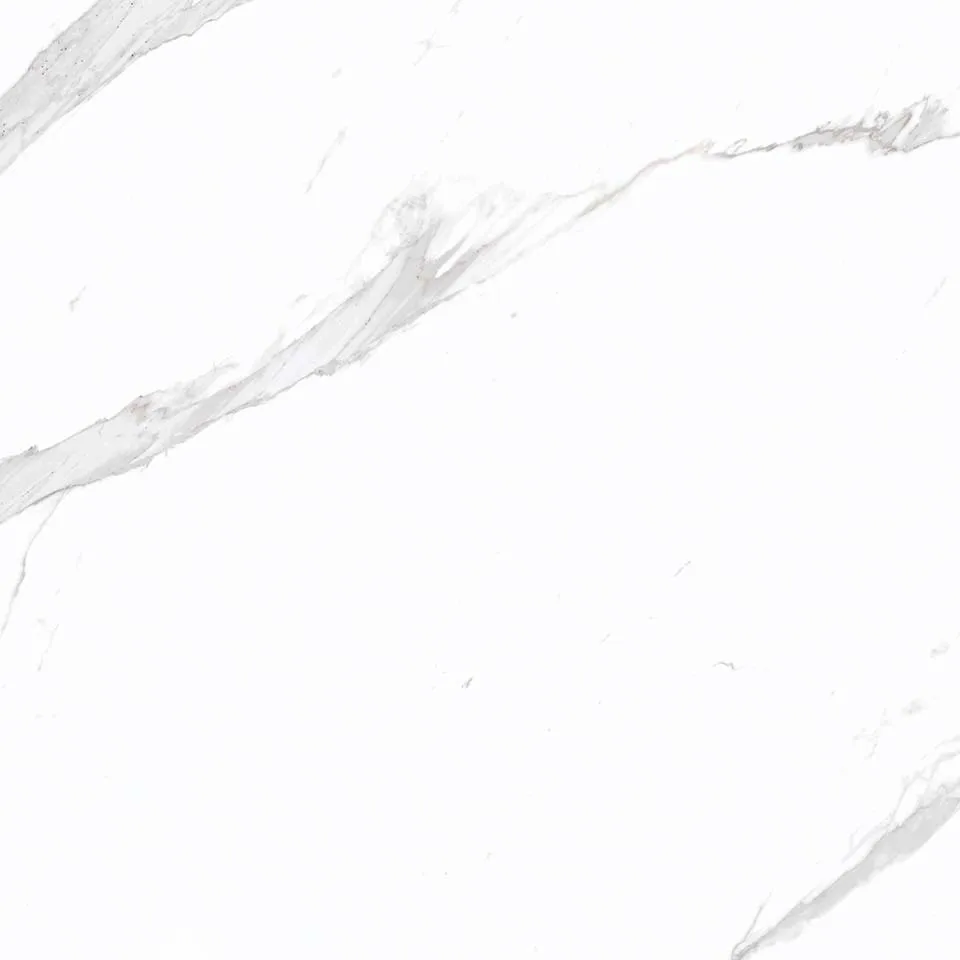 High Quality Glossy Finish White Ceramic Floor Tiles 600x1200 Modern Design Style for Interiors Made in India Wholesale Supplier