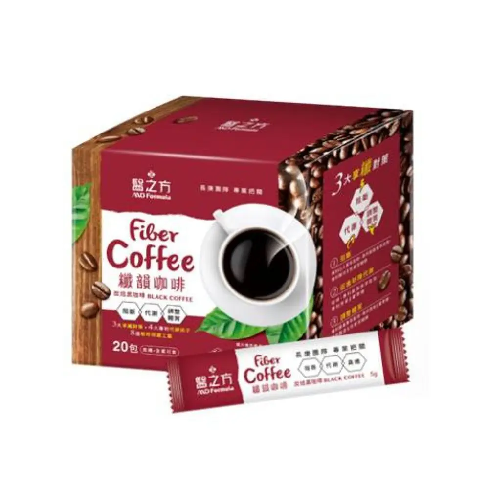 Волокнистый кофе (черный кофе) 20 шт. для формулы