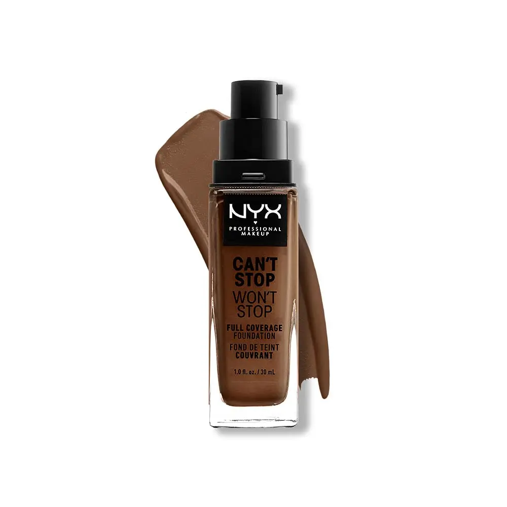 Nyx профессиональный макияж
Не могу перестать не остановить тональный крем с полным покрытием # глубокий богатый 30 мл