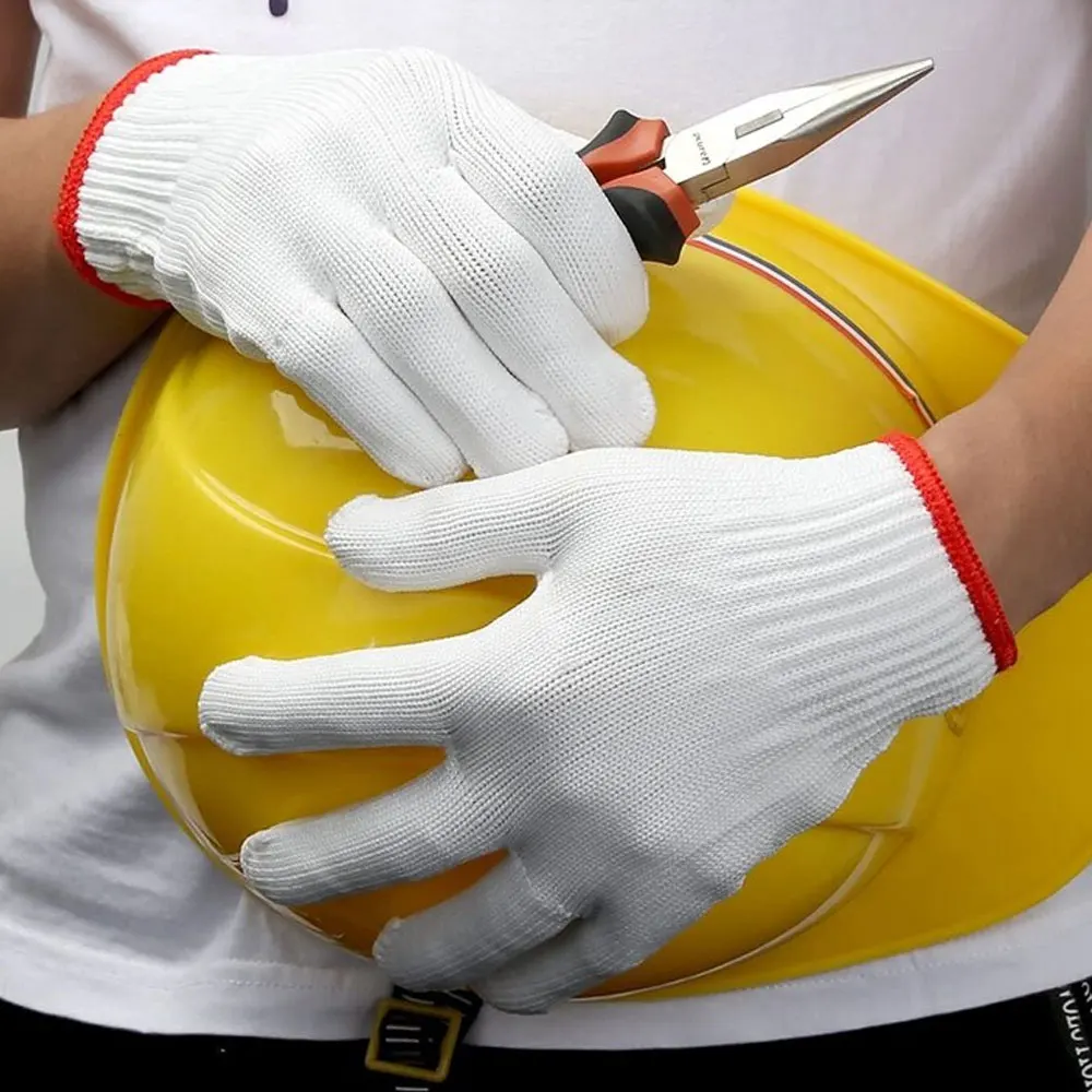 Top Quality Safety & Personal Protective Seamless Knitted General Purpose Work Gloves Heavy Duty Construction Working Gloves