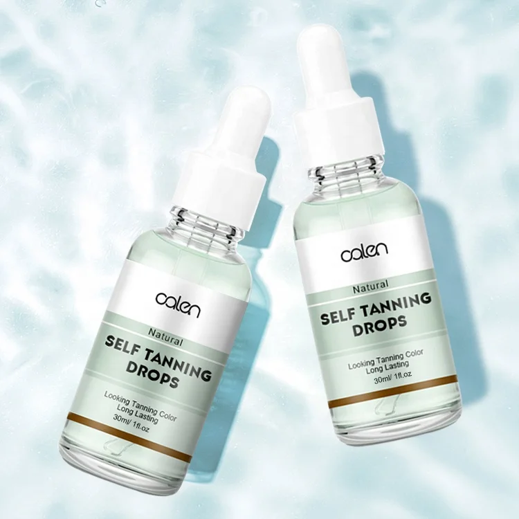 Частная торговая марка DHA, эффект мгновенного действия и отличная текстура, не жирные самозагаряющиеся капли